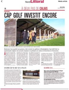 Article du Nord Littoral 28/11/20